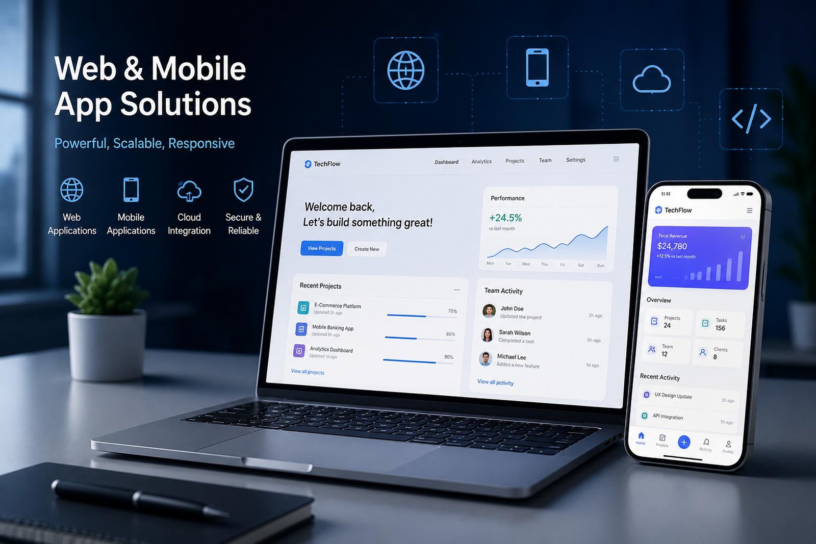 Webapp and Mobile App