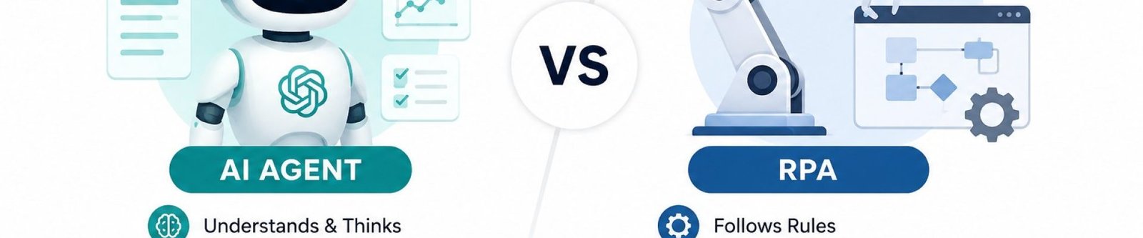 AI agent vs RPA small business comparison